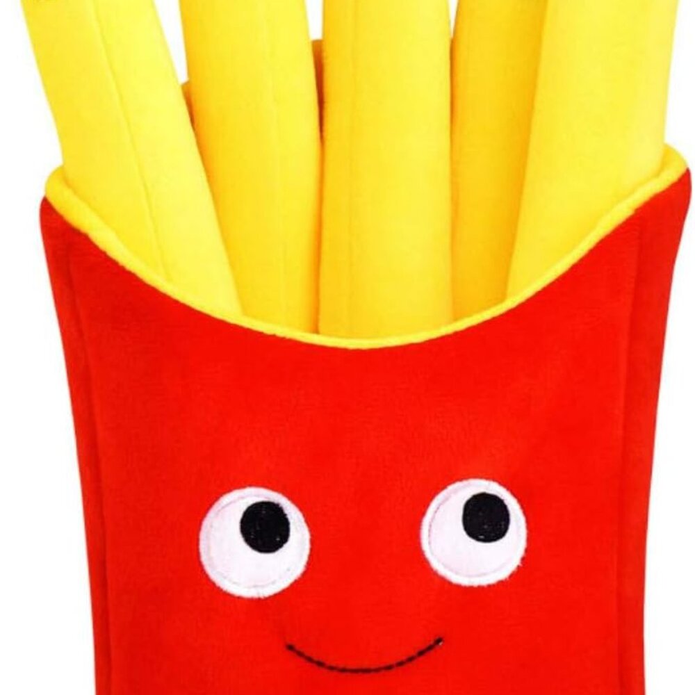 Soft French Fries Plush Toys Lovely Food Stuffed Food Pillow Sofa Pillow - Picture 2 of 6